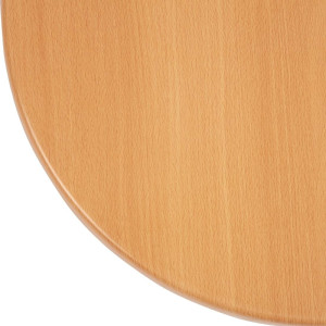 Round Table Top Beech Effect - Ø 600mm - Bolero