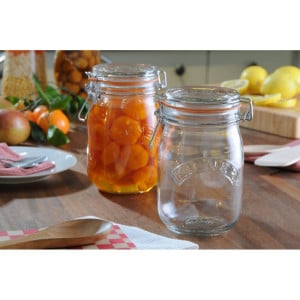 Jar with Clip Lid - 1L - FourniResto - Fourniresto