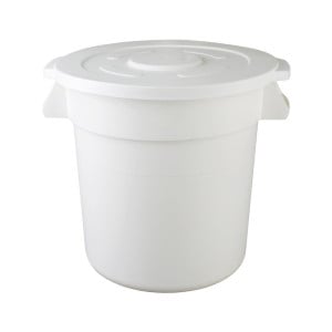 Ronde Witte Container 76L - Vogue - Fourniresto