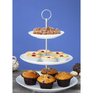 3-Level Cake Display Stand - Olympia - Fourniresto