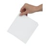 Serviettes Snacking en Papier Blanches 1 Pli 330 X 330 mm - Lot de 5000 - FourniResto