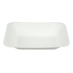 Frietbakjes van bagasse - P 175mm - Set van 500 - Vegware