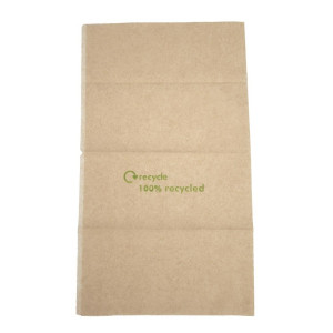 Servetten 1-laags van gerecycled papier met dispenser 320 x 300mm - Set van 6000 - FourniResto