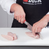 Santoku-gekarteld mes Red Spirit - 180mm - Dick