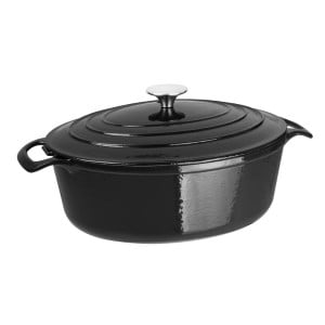 Ovale Zwarte Braadpan - 5L - Vogue