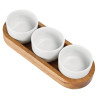 Wooden condiment tray - Olympia - Fourniresto