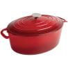 Ovale Rote Cocotte - 5L - Vogue