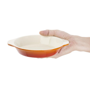 Ovenschaal Rond Oranje - 400 ml - Vogue