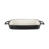 Plat en Fonte Rectangulaire Noir - 2,8L - Vogue