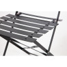 Stalen Terrasstoelen - Zwart - Set van 2 - Bolero - Fourniresto