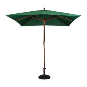 Square Green Parasol - L 2500mm - Bolero