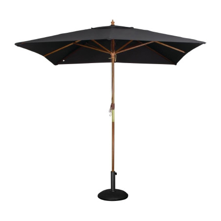 Parasol Vierkant Zwart - L 2500mm - Bolero