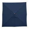 Parasol Carré Bleu Marine - L  2500mm  - Bolero