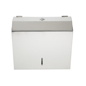 Stainless Steel Hand Towel Dispenser - Jantex