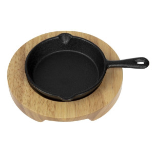 Mini Round Cast Iron Pan - Ø 115mm - Olympia