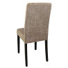 Beige stoelen met stoffen zitting - Bolero - Fourniresto