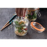 Glazen pot met clip 350 ml - FourniResto - Fourniresto