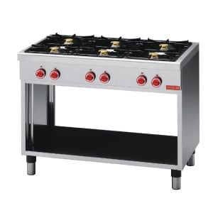 6 krachtige gaspitten - Gastro M - Fourniresto