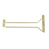 Ondersteuning voor wijnglazen in messing 255mm - FourniResto - Fourniresto