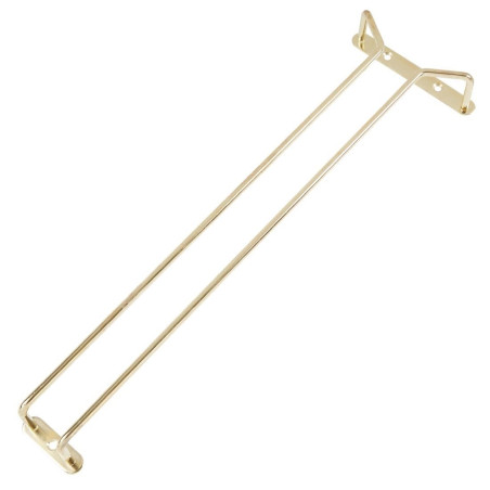 Ondersteuning voor wijnglazen in messing 410mm - FourniResto - Fourniresto