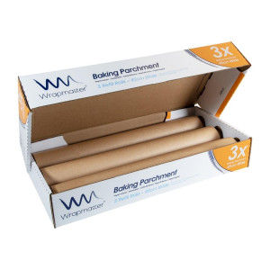 Backpapier - L 50 m x B 450 mm - Packung mit 3 - Wrapmaster