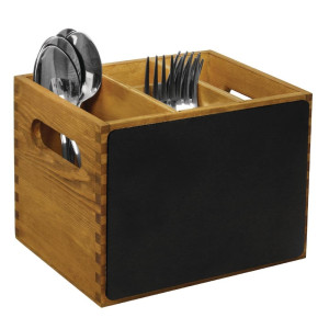 Cutlery holder with slate - Olympia - Fourniresto