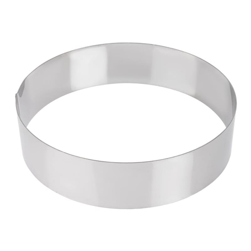 RVS mousse ring 240 x 60mm - De Buyer - Fourniresto RVS mousse ring 240 x 60mm - De Buyer - Fourniresto