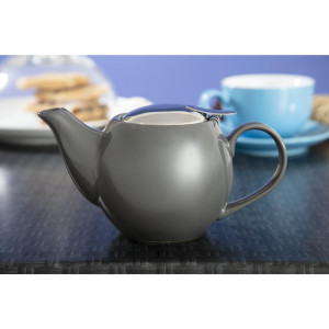 Grijze theepot Café 510ml - Olympia - Fourniresto