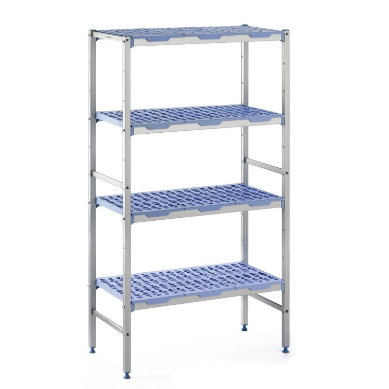 Modular Shelving 4 Levels - W 890 x D 500mm - Tournus