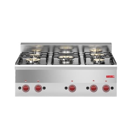 Gasherd zum Aufstellen 5 Flammen 600 - Gastro M