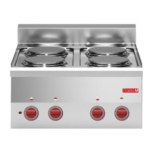 Fourneau 4 Elektrokochplatten zum Aufstellen 600 - Gastro M