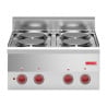 Fourneau 4 Elektrokochplatten zum Aufstellen 600 - Gastro M
