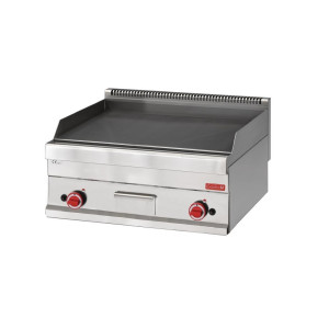 Gasgrill 650 mit glatter Platte - Gastro M - Fourniresto