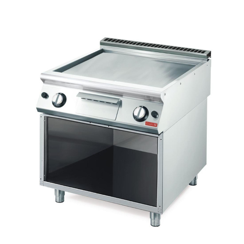 Plancha gas 700 met gladde plaat - Gastro M - Fourniresto