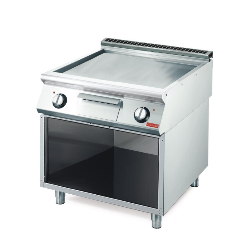 Elektrische Plancha 700 mit glatter Platte - Gastro M - Fourniresto