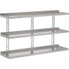 Etagère Murale en Inox Sans Supports-L 1600 x P 400mm - Gastro M