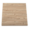 Square Light Wood Effect Table Top - 700 mm - Bolero