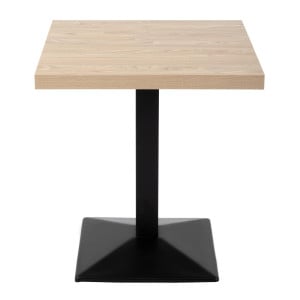 Plateau De Table Carré Effet Bois Clair - 700 mm - Bolero