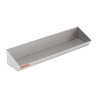 Reserve-friet inox met afvoerfilter 600 x 280 x 200mm - Gastro M - Fourniresto