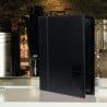 Contemporary A4 Black Menu Cover - Securit - Fourniresto