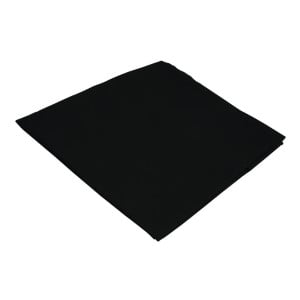 Zwarte tafelloper 900 x 900mm - Mitre Essentials - Fourniresto