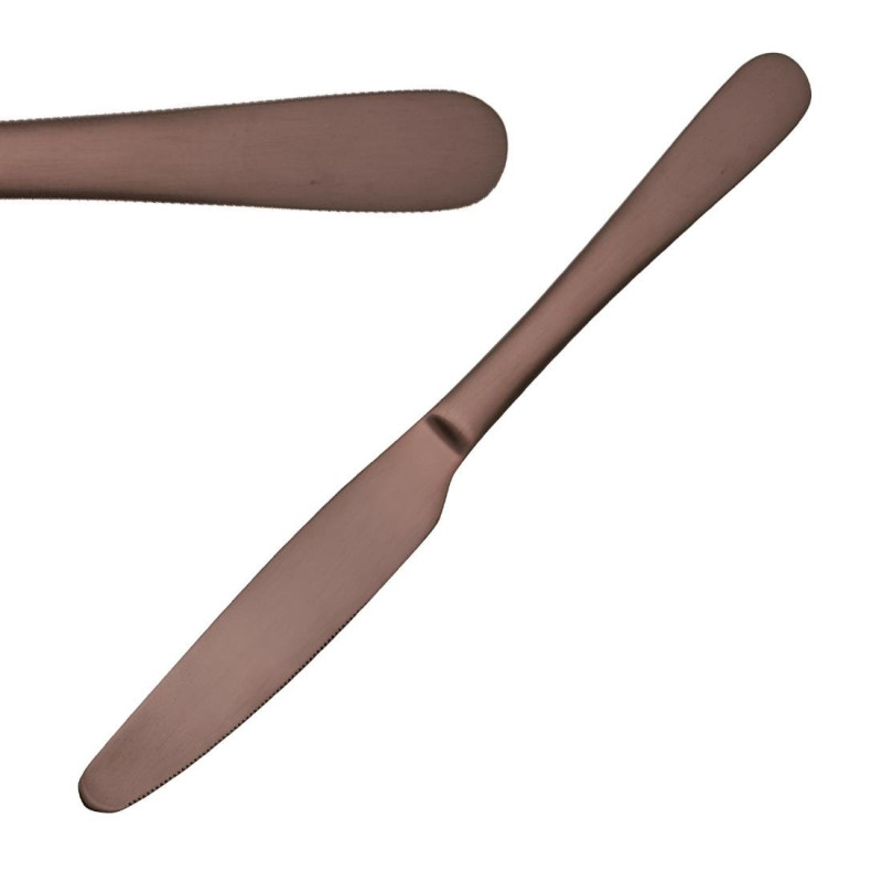Dessertmesser Kupfer Cyprium - 12er-Pack - Olympia Dessertmesser Kupfer Cyprium - 12er-Pack - Olympia