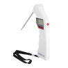 Thermometer met opvouwbare sonde Easytemp wit - Hygiplas - Fourniresto