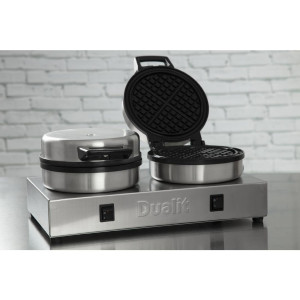 Double Waffle Maker - 60 Waffles / Hour - Dualit