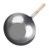 Wok en Acier Doux  - 35,6 cm - Vogue - Fourniresto