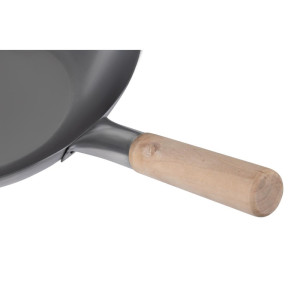 Wok aus Stahl - 35,6 cm - Vogue - Fourniresto