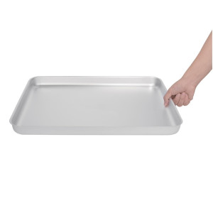 Aluminum oven dish 470mm - Vogue - Fourniresto