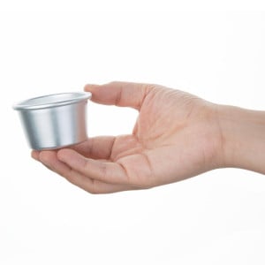 Aluminium Dariole Vorm - 85ml - Vogue
