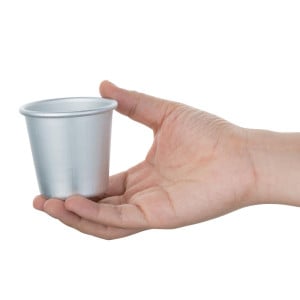 Dariole-Form aus Aluminium - 120 ml - Vogue