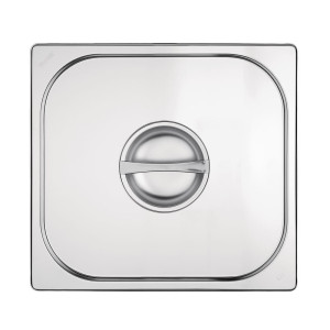 Edelstahldeckel - GN 2/3 - Vogue - Fourniresto